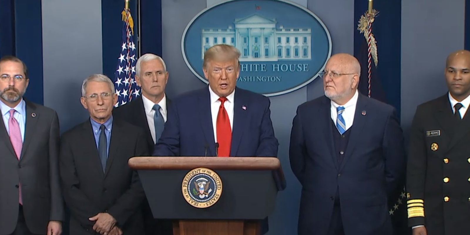 President Trump confirms 1st known death in US from Coronavirus